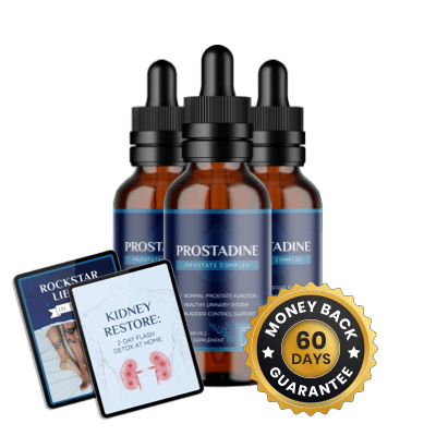 Prostadine - 3 Bottles + 2  Ebooks