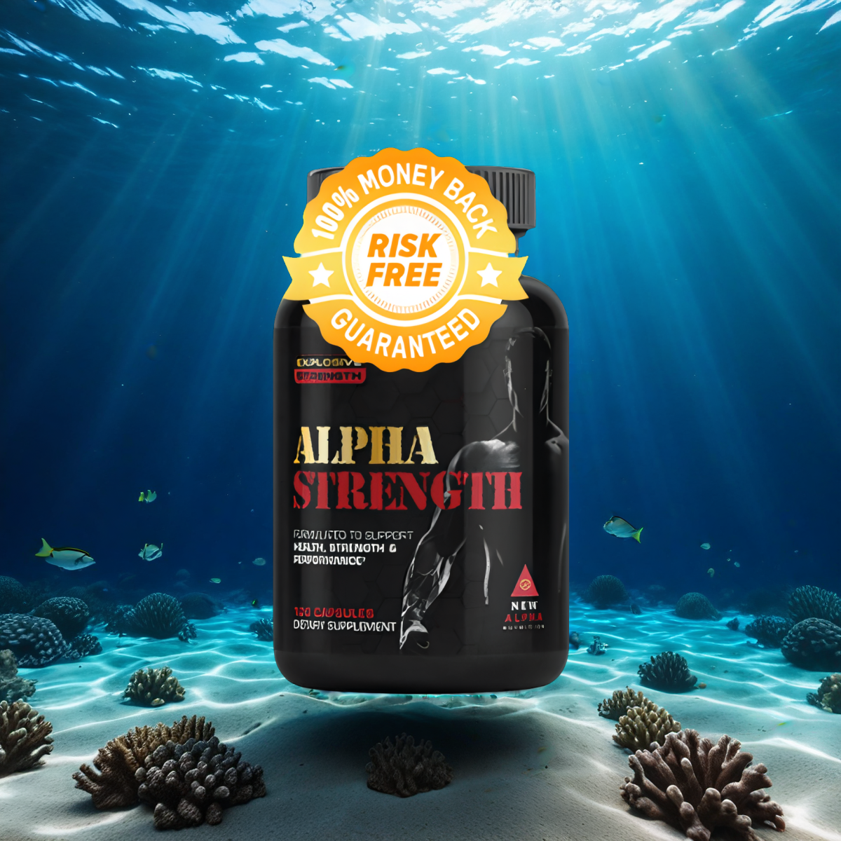 Alpha Strength 1 bottle