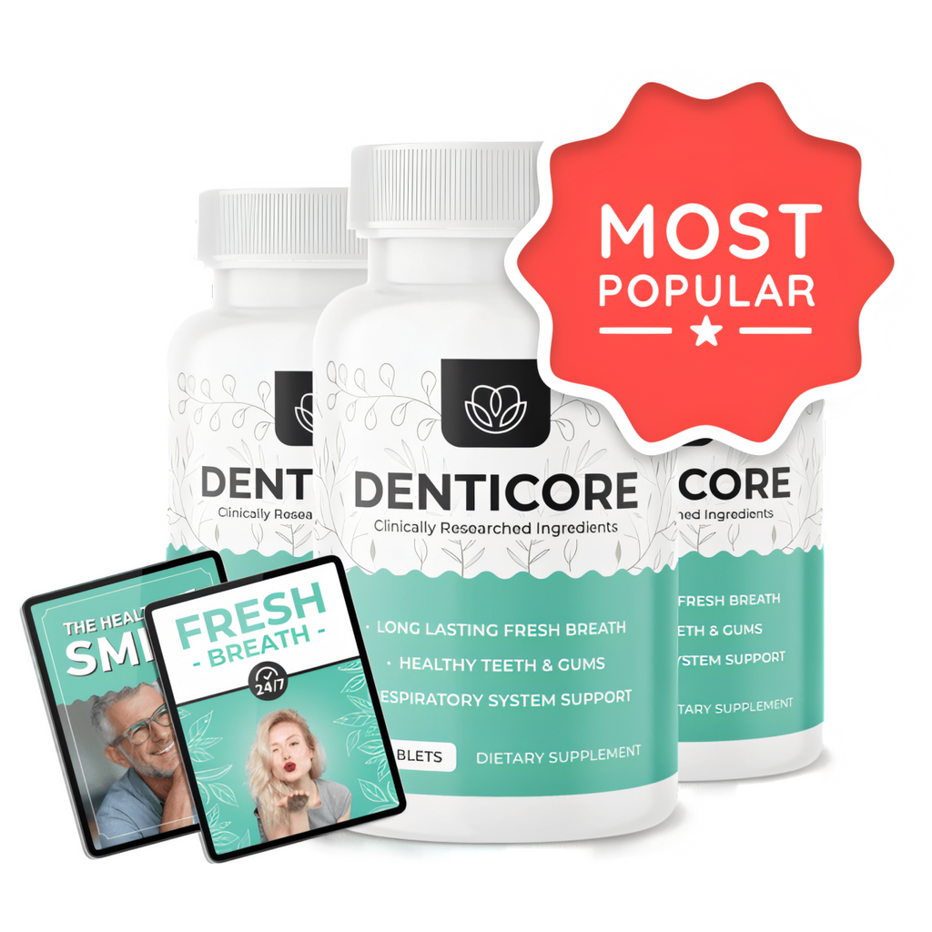 DentiCore - 3 Bottles + 2  Ebooks