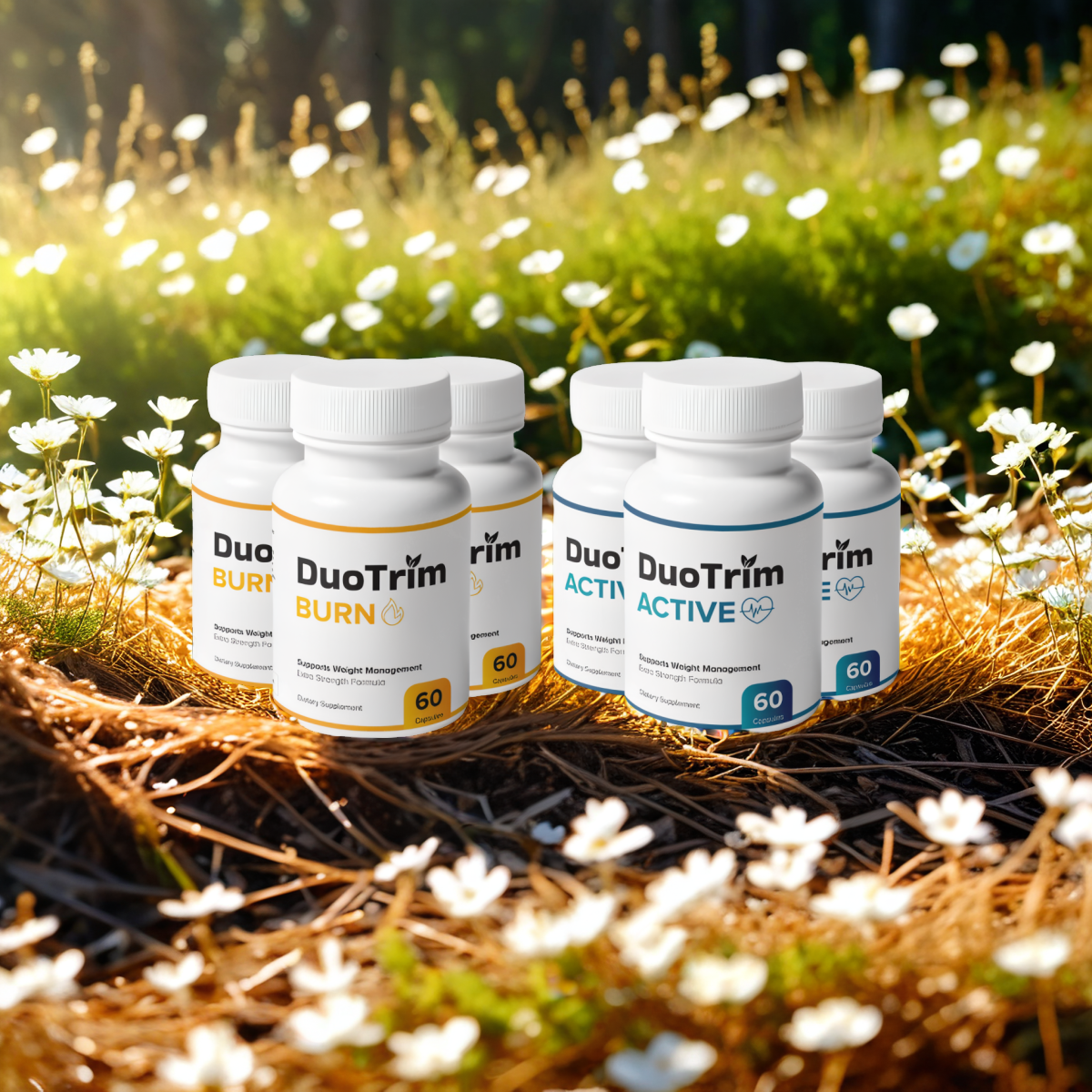 DuoTrim - 3 Months Supply - 6 Bottles