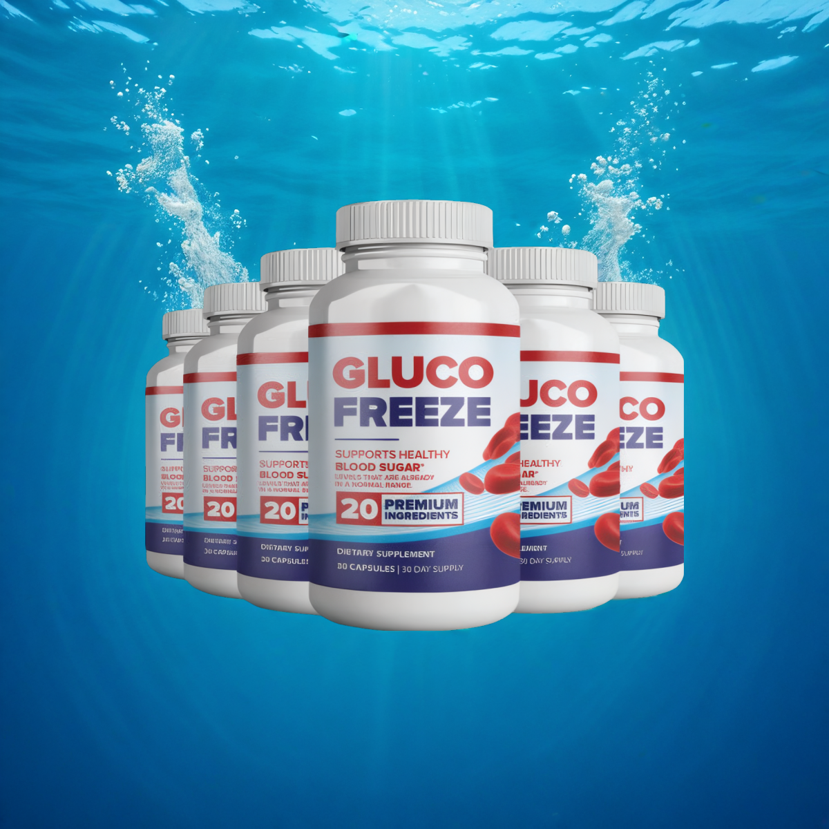 Glucoze - 6 Bottles - 90 Day Supply