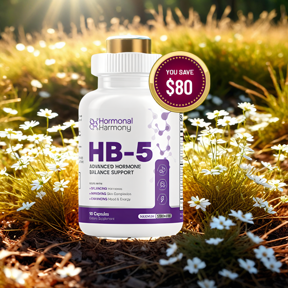 HB-5 (Hormonal Balance 5) - 1 month supply