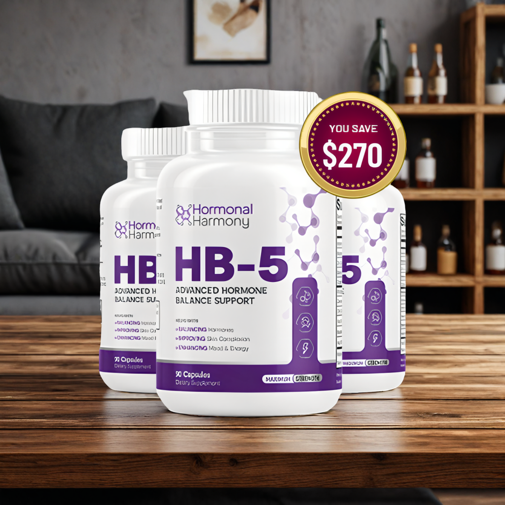 HB-5 (Hormonal Balance 5) - 3 month supply