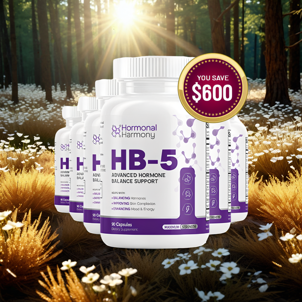 HB-5 (Hormonal Balance 5) - 6 month supply