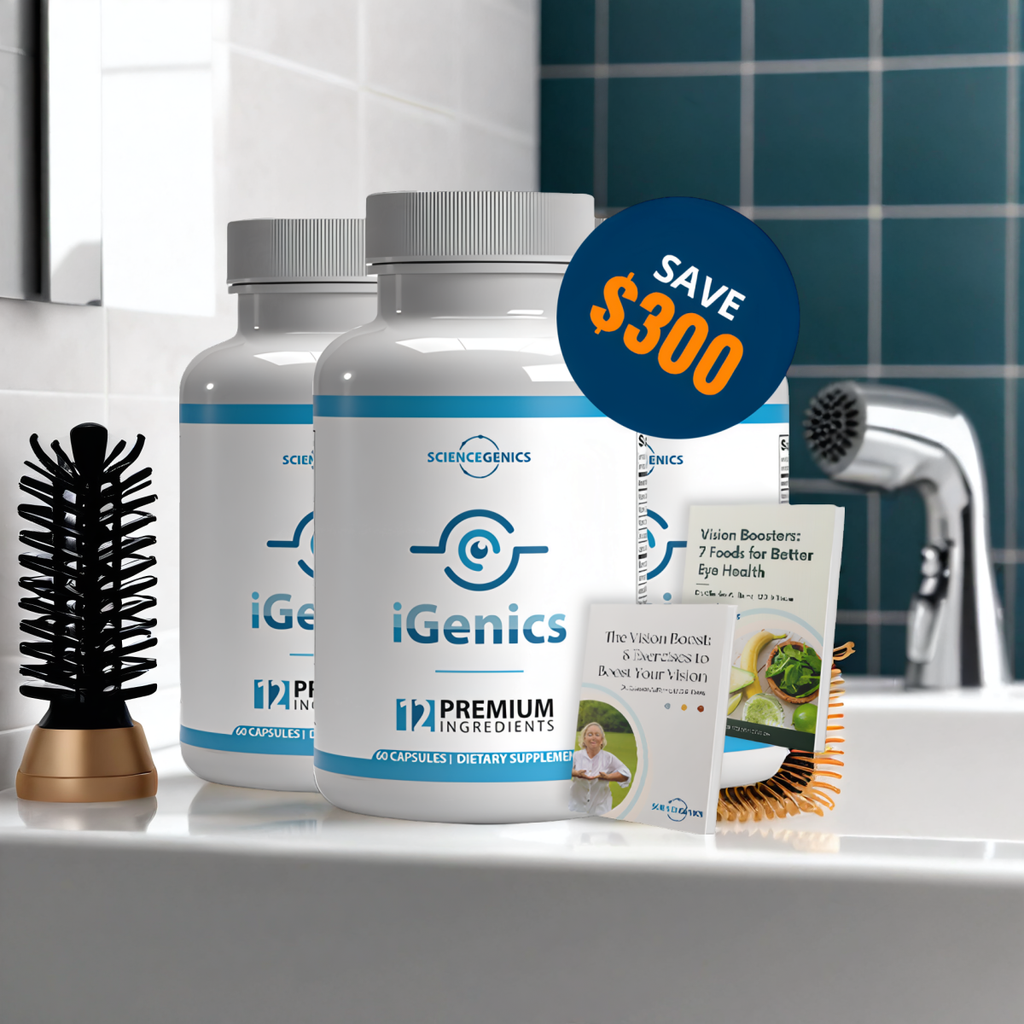 iGenics - 3 Bottles + 2  Ebooks