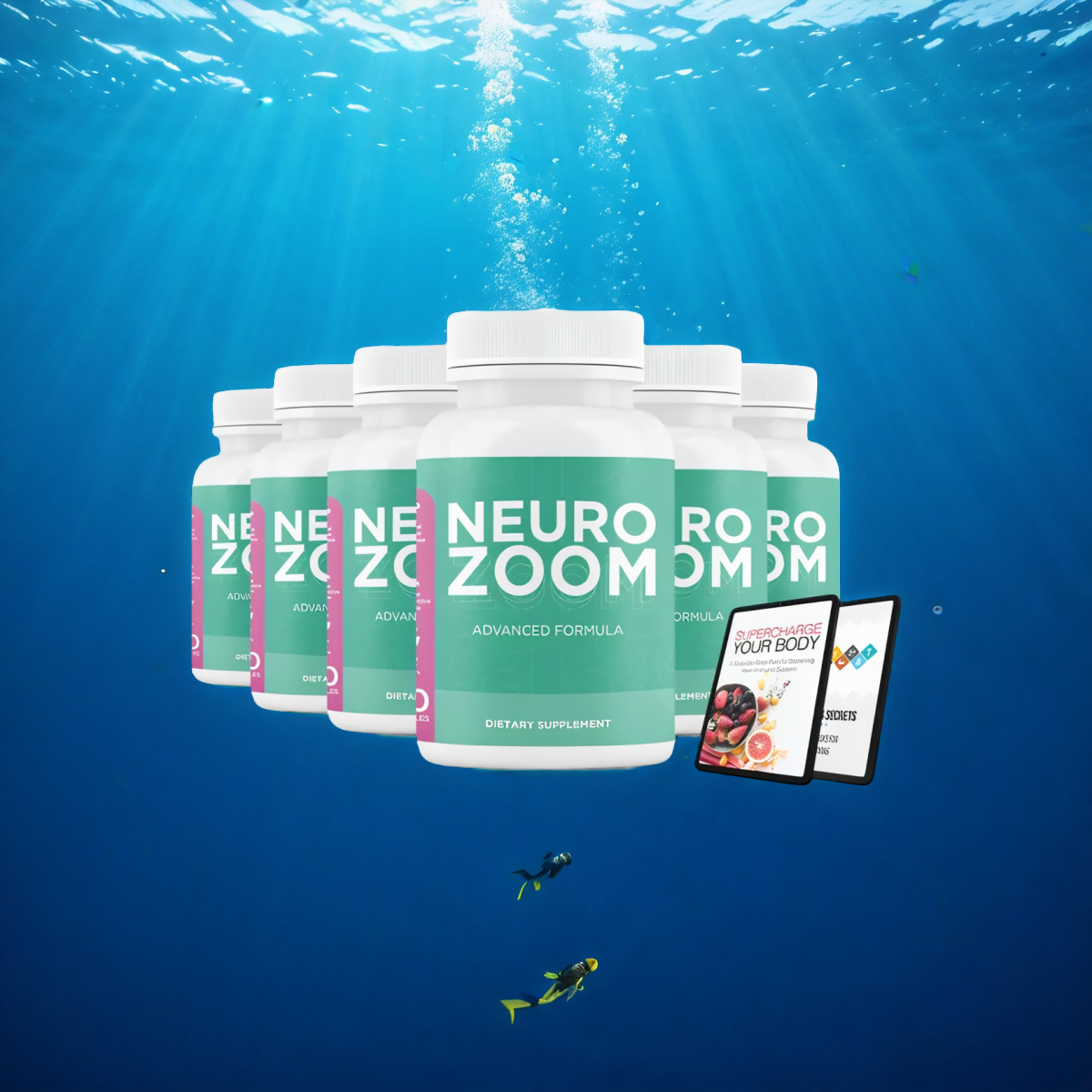 NeuroZoom - 6 Months Supply + 2 Bonus eBooks