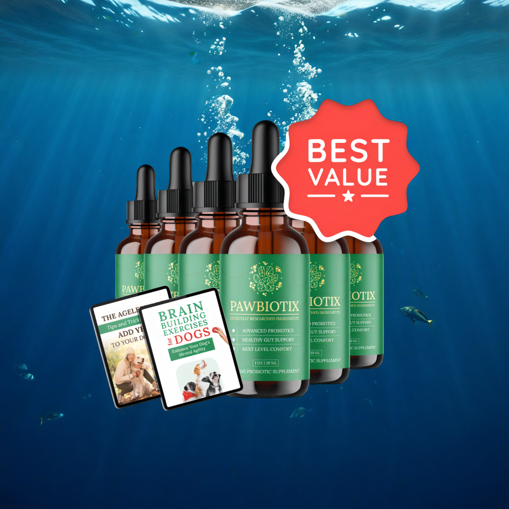 Pawbiotix - 6 Bottles + 2  Ebooks